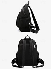 tanie Plecaki Fashion-damski plecak z haftem kwiatowym – swobodny płócienny design z wieloma kieszeniami, idealny do podróży i codziennego użytku