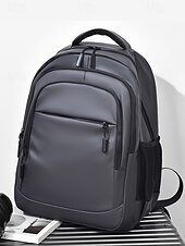 olcso Főiskolai hátizsákok-férfi vízálló üzleti laptop hátizsák – elegáns, több rekeszes táska USB töltőporttal munkához és utazáshoz