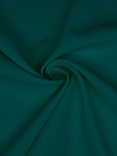 preiswerte GRÜN-A-Linie Abendkleid Elegantes Kleid Formell Bodenlänge Langarm V-Ausschnitt Tasche Stretch-Crêpe mit Applikationen