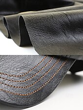 billige Herrehatter-baseballcaps i imitert skinn for menn - stilig justerbar utendørslue for et uformelt og sporty utseende