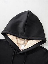 baratos Animais Tops-moletom feminino com capuz moletom de lã gato street dailywear bolso estampa casual moletom com capuz manga comprida microelástico outono inverno confortável respirável tecido macio