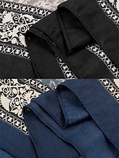 abordables Bufandas de mujer-Bufanda de gran tamaño con estampado paisley vintage para mujer: chal suave y cálido para el invierno, ropa informal y formal