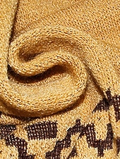 economico Felpe Pelosi-Per donna Felpa Pullover Maglione Coprispalle Informale Morbido Rombi A coste A collo alto Nappa Lavorato a maglia Bordo in pelliccia sintetica Manica a 3/4 Maglie lunghe Maglia Esterno Giornaliero