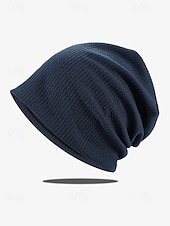 preiswerte Hüte für Damen-Damen Slouchy Beanie Mütze mit strukturiertem Strickdesign, lässige leichte Mütze für Herbst- und Wintermode