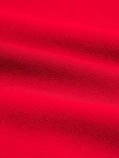 economico Abiti per le feste-abito lungo da festa in chiffon rosso e pizzo con scollo a V