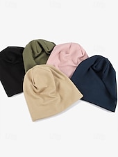 preiswerte Hüte für Damen-Damen Slouchy Beanie Mütze mit strukturiertem Strickdesign, lässige leichte Mütze für Herbst- und Wintermode