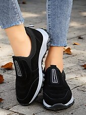 voordelige Damessneakers-dames instapschoenen voor buiten – comfortabele ademende antislipschoenen voor wandelen en reizen
