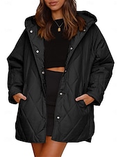 cheap Jackets-Womens Jacket Fleece Lapel short cotton-padded jacket