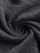 halpa Yksinkertainen t-paita-naisten collegepaita rento plain street dailywear pyöreä kaulaprintti pitkähihainen tummanharmaa syksy talvi