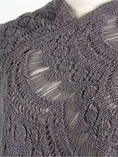 abordables Boleros y capas-Mujer Bolero Casual Suave Color puro Croché Escote en Pico Ahuecado Borlas De Punto Manga Larga Tops regulares Tejer Exterior Diario Fin de semana Blanco Caqui Otoño Invierno