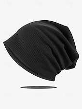 preiswerte Hüte für Damen-Damen Slouchy Beanie Mütze mit strukturiertem Strickdesign, lässige leichte Mütze für Herbst- und Wintermode