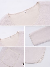 economico Cappotti Invernali-Per donna Cappotto invernale Esterno Strada Da tutti i giorni Autunno Inverno Lungo Cappotto Standard Tenere al caldo Traspirante Moda Informale Giacca Manica lunga Liscio Con tasche Verde militare