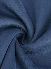 baratos Puffers &amp; Parka-Mulheres Casaco de lã Casaco de pelúcia Manter Quente Respirável Botões Bolsos Forrada com Fleece Casual Tecido Férias Rua Roupa Diária Para Noite Não Trespassado Padrão Aberto para a Lateral Normal