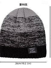 billiga Mössa mössa-Herr Unisex Mössa Vinter hattar Beanie-mössor 骷髅头毛线帽 Stickad mössa Rubinrött Khaki grön Akrylik Fiber Stickat Mysigt Dagliga kläder Utekväll Färgblock Varm