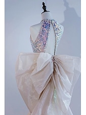 cheap Wedding Dresses-Wedding Dresses A-Line Notch lapel collar Long Sleeve Court Train Satin Bridal Gowns With Solid Color