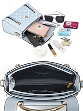 levne Kabelky a tote tašky-elegantní dámská béžová crossbody kabelka – luxusní monogramové provedení s přívěskem srdce a horní rukojetí
