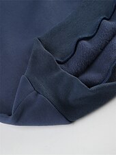 abordables Sweats à capuche-pull femme mode décontracté uni fête décontractée sortie sweat à capuche coupe ample manches longues bleu automne hiver