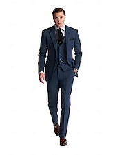 tanie stroje-Retro / vintage Ryczące 20s 1920 roku Spodnie Stroje Smokin Wielki Gatsby Pan Gangster Męskie Strój karnawałowy Święta Karnawał Nowy Rok Ślub Bal maskowy Spotkanie towarzyskie Dla dorosłych Płaszcz