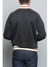 baratos Suéteres básicos-Homens Moletom com zíper Full Zip Hoodie Moletom zip Up com capuz Moletons com zíper Preto Verde Tropa Vermelho Azul Marinha Colarinho Clerical Bloco de cor Zip Up Patchwork Desportos e Ar livre