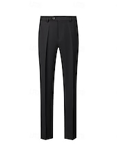 baratos Jantar de festa-Ternos de Festa Masculinos Tuxedos Trajes de Recepção Vermelho Moda Formal Sólido Ajuste Padrão 2 Peças Com Botão Único