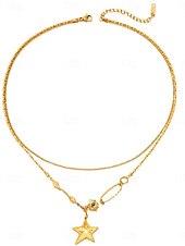 ieftine Coliere &amp; Pandative-colier choker cromat colier geometric elegant de modă pentru femei pentru petrecerea de nuntă ziua îndrăgostiților