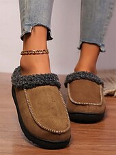 cheap Women&#039;s Slippers &amp; Flip-Flops-Women&#039;s Warm and Comfortable House Slippers with Non-Slip Sole - Ideal for Relaxing at Home