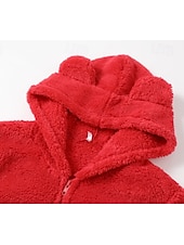 billiga Onesies till damer-kvinnors strumpor ren färg varm mode plysch hem daglig säng sherpa varm luvtröja långärmad hål höst vinter hem outfits