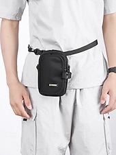 preiswerte Taschen für Herren-Multifunktionale Crossbody-Tasche für Herren – kompakte, wasserdichte Schultertasche mit verstellbarem Riemen, sicherer Telefontasche und Schlüsselclip für Reisen, Wandern und den täglichen Gebrauch