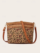 olcso Keresztpántos táskák-boho vintage crossbody táska geometrikus mintákkal - könnyű és stílusos válltáska nőknek, ideális mindennapokhoz és utazáshoz