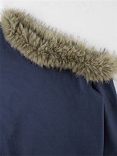 abordables Sweats à capuche-pull femme mode décontracté uni fête décontractée sortie sweat à capuche coupe ample manches longues bleu automne hiver