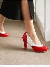 olcso 1950-es évek-női vintage stílusú fekete-fehér magassarkú pumpák brogue részletekkel, elegáns ruhacipő hivatalos alkalmakra