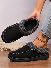 cheap Women&#039;s Slippers &amp; Flip-Flops-Women&#039;s Warm and Comfortable House Slippers with Non-Slip Sole - Ideal for Relaxing at Home