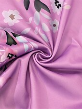 halpa Rento kukkainen mekko-naisten kukkainen v-kaula-aukkoinen maksimekko pitkähihainen kevätsyksy