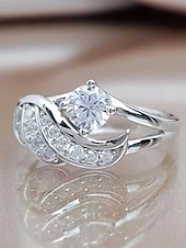 economico Anelli-Anello Feste Laurea Argento Oro Cromo