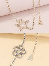 abordables Bracelet pour femme-élégant bijou de chaîne d&#039;épaule en strass papillon pour femme - accessoire de chaîne de corps en cristal étincelant, parfait pour les fêtes et les soirées