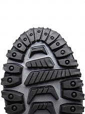 baratos Botas de neve e inverno-botas de caminhada de inverno femininas à prova d&#039;água - botas de neve com cadarço e isolamento com gola de pele sintética para aventuras ao ar livre