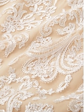 economico Con giacca-Abito a Due Pezzi Mother of the Bride Elegante Collo Gioiello Lunghezza al Ginocchio in Chiffon pizzo Maniche a Tre Quarti Inclusa la Giacca con Applicazioni in Perline Abito per la Giornata delle