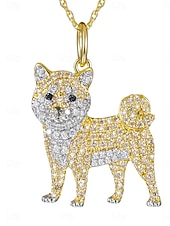 cheap Necklaces &amp; pendants-Necklace Chrome Women&#039;s Fashion Cute Classic Animal Cute Lovely Geometric Necklace For Daily