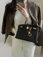 preiswerte Wintermäntel-Damen Blazer Sakko warm halten Atmungsaktiv Patchwork Tasche OL-Stil Modern Feste Farbe Büro / Geschäftlich Ausgehen Standard Umlegekragen Regular Fit Langarm Oberbekleidung Braun Grau Herbst Winter