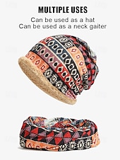 olcso Női kalapok-női 2 az 1-ben puha sapka és lábszárvédő pomponnal és polár béléssel - boho elegáns téli szett