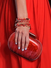 voordelige Clutches &amp; Avondtasjes-Dames Koppeling Avondtasje Schoudertassen Acryl Feest Bruiloft Ketting Multi-dragen Effen Kleur Amandel Zwart Wit