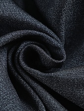 preiswerte Schlank-Herren Anzughosen Hose Hosen Anzughose Tasche Elastische Taille Tasche mit Reißverschluss Glatt tragbar Knitterfrei In voller Länge Hochzeit Party Geschäft Modisch Klassicher Stil Schwarz Hell Gray