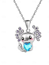 cheap Necklaces &amp; pendants-Necklace Chrome Women&#039;s Fashion Cute Classic Animal Lovely Geometric Necklace For Daily