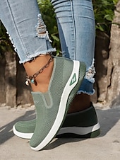 ieftine Adidași de Damă-adidași verzi confortabili pentru damă - perfecti pentru sport, ieșiri casual sau evade de weekend