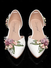 baratos noiva-sapatos de casamento femininos brancos com tira no tornozelo - sapatos de noiva elegantes para casamentos e cerimônias de jardim