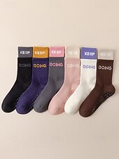 economico Guanti da uomo-calzini termici antiscivolo da yoga da donna - calzini morbidi ed elastici in maglia per sport invernali, fitness e allenamenti indoor