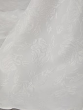 economico Abiti da sposa-Abiti da matrimonio Hall A-Line scollatura a cuore senza spalline lunghezza totale strascico corteo satinato abiti da sposa con fascia  nastro colore solido 2025