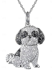 cheap Necklaces &amp; pendants-Necklace Chrome Women&#039;s Fashion Cute Classic Animal Lovely Geometric Necklace For Daily