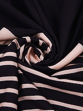 preiswerte Ausgefallene Kleider-Langes Damenkleid Maxikleid Boho-Kleid Freizeitkleid Swing-Kleid Sommerkleid Vintage Urlaub Alltag Strand Regular Fit Geometrisch 3/4-Ärmel V-Ausschnitt Schwarz Sommer Frühling Herbst