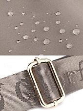 olcso Keresztpántos táskák-női nejlon crossbody táska több zsebbel, könnyű és vízálló válltáska hétköznapi használatra és utazási föld sárga fekete rózsaszín
